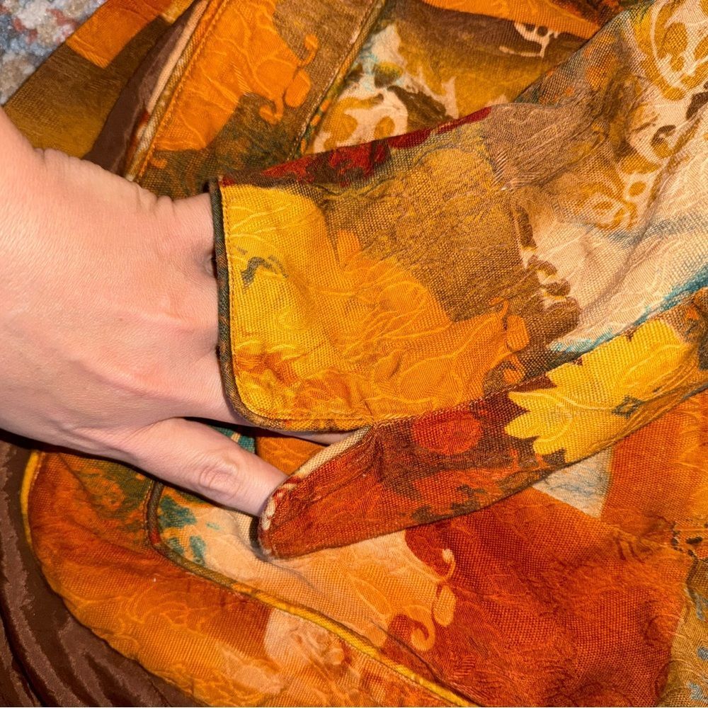 Coldwater Creek Multicolor Patchwork Jacket - image 6